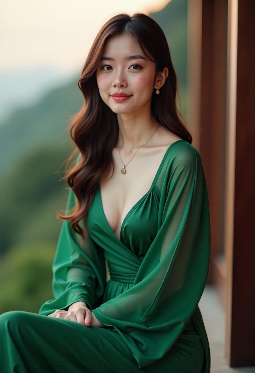 古装宫廷与未来科技交织的短剧画面